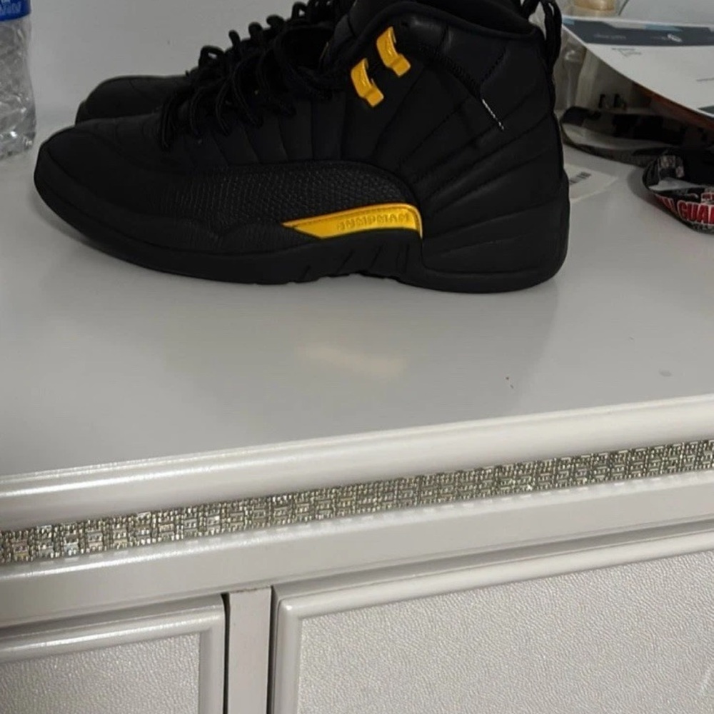 Black and Yellow Men's Sneakers